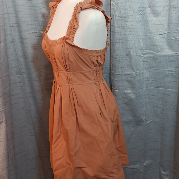 Steve Madden Hermony Pintuck Peach  Minidress Sz Small - Picture 7 of 7